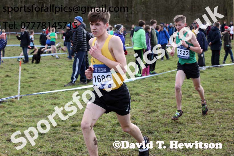Boys under-15s 2019 British Athletics Inter Counties Cross Country, Prestwood Hall, Loughborough. Photo:  David T. Hewitson/Sports for All Pics